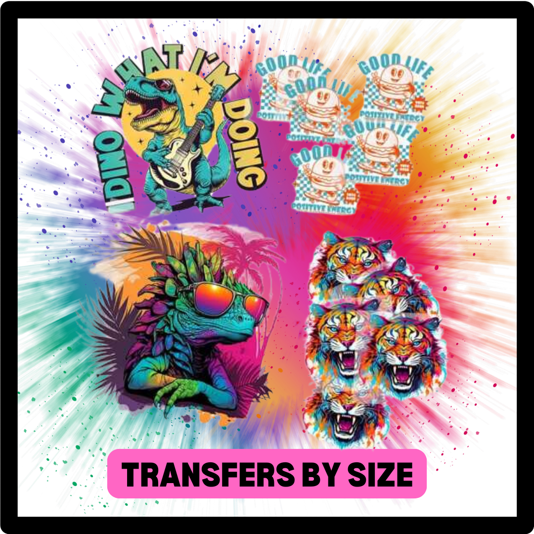 DTF Transfer By Size