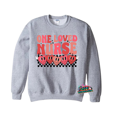 Loved Nurse Crewneck