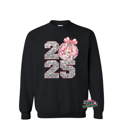 Pink Coquette New Year 25 Sweatshirt